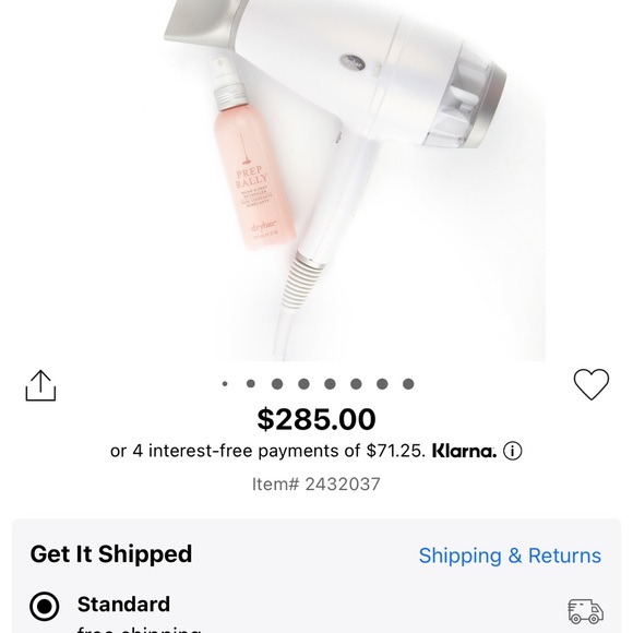 Drybar Hair Drybar Reserve Ultralight Antifrizz Blowdryer Poshmark